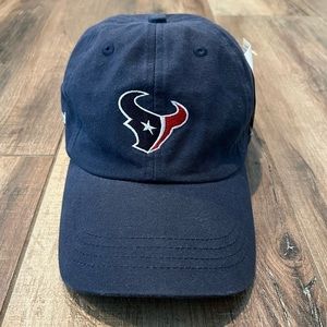 Houston Texans Navy Blue NFL Adjustable Baseball Cap Hat Logo Athletic